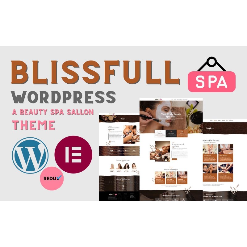 Blissfullspa - Your Truly Beautiful Specialist Wordpress Theme