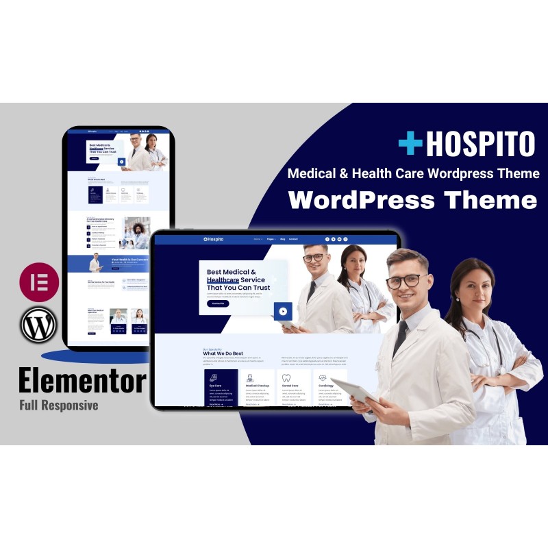 Hospito - Medical & Healthcare Full Responsive WordPress Theme