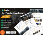 Gogrin - Dairy Farm WordPress Theme