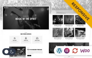 Musicvid - Music, Instruments and Artist Elementor WordPress Responsive Theme