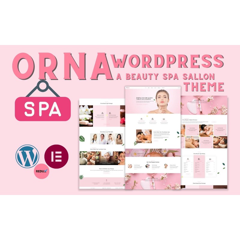Orna - A Beautiful Spa Saloon WordPress Theme