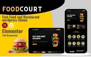 Foodcourt - Fast food & Restaurants WordPress theme