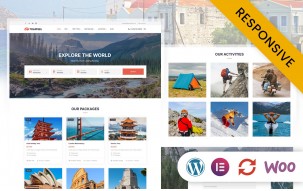 Traipsel - Tourism & Travel Agency Elementor WordPress Theme