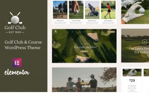 Golfclub - Golf Club & Course Sports WordPress Theme