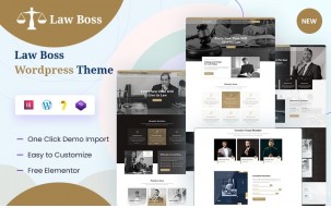 Lawboss - Law, Lawyer & Attorney WordPress Theme