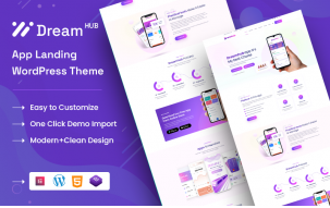 DreamHub - App & Software WordPress Theme