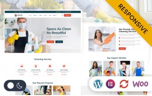 Cleaney - Cleaning and Maintenance Services Elementor WordPress Responsive Theme