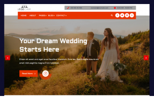 Legec - Portfolio Photo Gallery, Wedding WordPress Theme