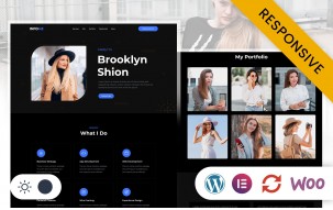 InfoMe - Creative One Page Portfolio Elementor WordPress Responsive Theme