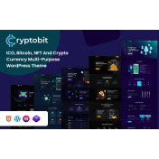 Cryptobit - Financial Technology & Crypto Currency WordPress Theme