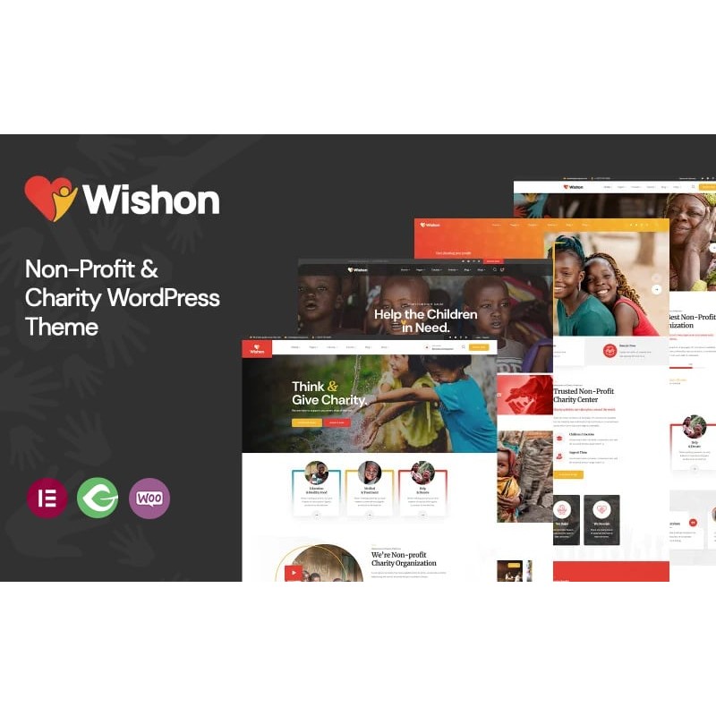 Wishon - Non-Profit & Charity WordPress theme