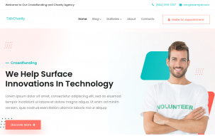 TishCharity - Charity and Crowdfunding WordPress Theme