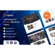 Solute - Technology & IT Solutions Wordpress Theme