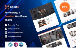Solute - Technology & IT Solutions Wordpress Theme