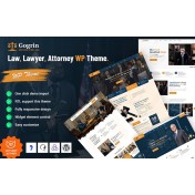 Gogrin - Law, Lawyer, & Attorney WordPress Theme