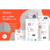 Data Science Analytics & Machine Learning WordPress Theme