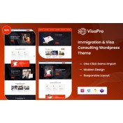 Visa & Immigration Service WordPress Theme
