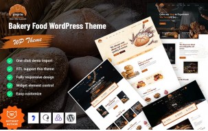 Gogrin - Bakery Food WordPress Theme