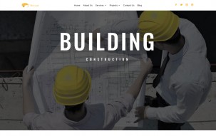 Brixel Building Construction WordPress Theme