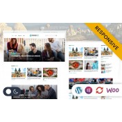 Magazinry - Newspaper, Magazine & Blog Elementor WordPress Responsive Theme