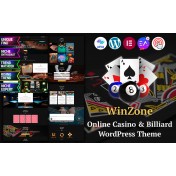 WinZone - Online Casino & Billiard WordPress Theme