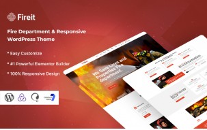 Fireit - Fire Department WordPress Theme