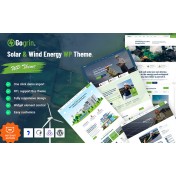 Gogrin - Solar & Wind Energy WordPress Theme