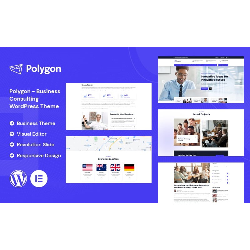 Polygon - Business Consulting WordPress Theme
