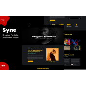 Syne &ndash; Creative Portfolio WordPress Theme
