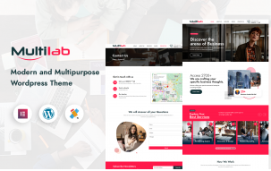 Multilab Consulting Business WordPress Theme