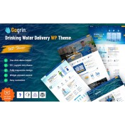 Gogrin - Drinking Water Delivery WordPress Theme