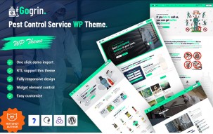 Gogrin - Pest Control Service WordPress Theme