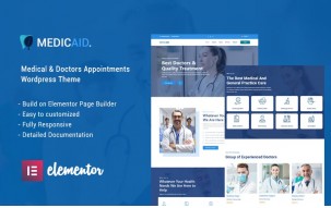 Medicaid - Medical Services & Doctor Checkup Wordpress Theme