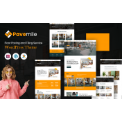 Pavemile - Floor Paving and Tiling Service WordPress Theme