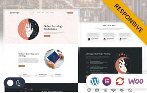 Astrologie - Horoscope, Astrology Elementor Wordpress Responsive Theme