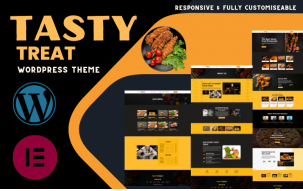 Tasty Treat - A Deliciously Modern Restaurant WordPress Theme