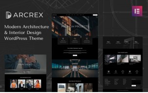 Arcrex Architecture and Interior Design WordPress Theme