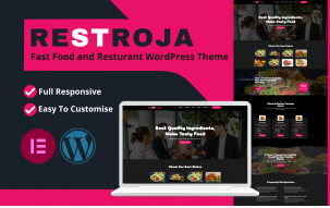 Restroja Fast Food And Resturant Full Responsive Wordpress Theme