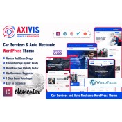 Axivis - Car Services and Auto Mechanic WordPress Theme