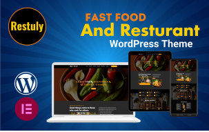 Restuly Fast Food And Resturant Full Responsive Wordpress Theme