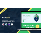 Advcon Advisor & Financial Consulting Wordpress Theme