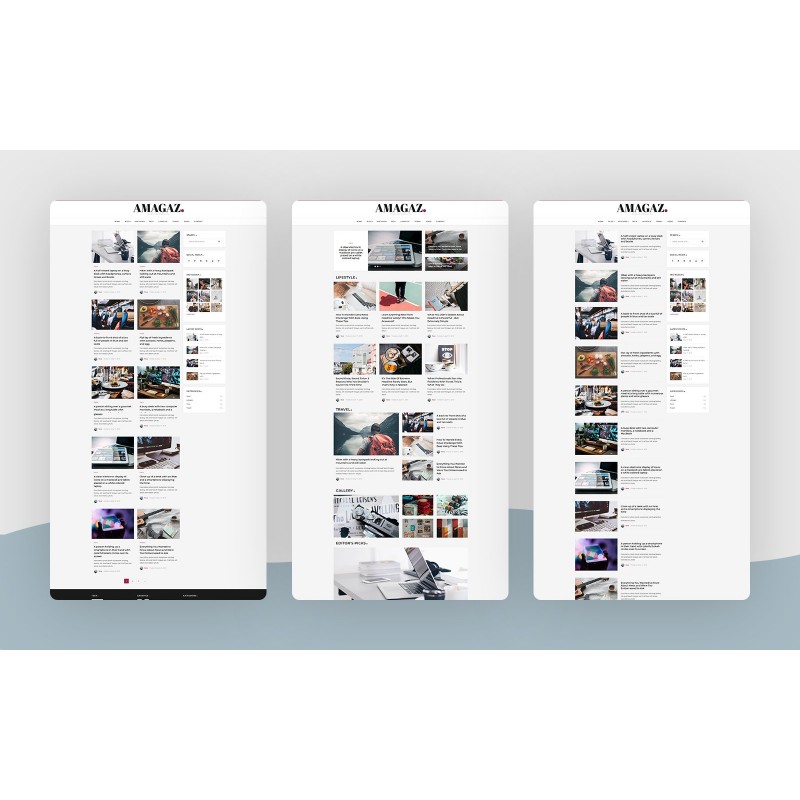 Amagaz - News and Magazine WordPress Theme
