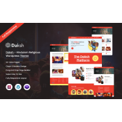 Daksh - Hinduism Religious Wordpress Theme