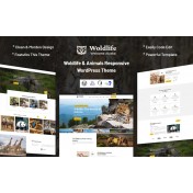 Woldlife - Animals Responsive WordPress Theme