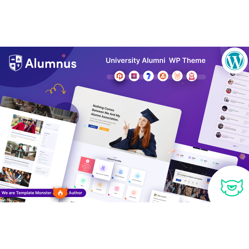 Alumnus - University Alumni WordPress Theme