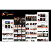 NewsZ - Newspaper, Blog, Journal, Photo Gallery, Video Gallery, and Magazine WordPress Theme