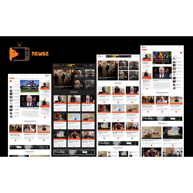 NewsZ - Newspaper, Blog, Journal, Photo Gallery, Video Gallery, and Magazine WordPress Theme