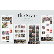 Savor - Recipe Food Blog WordPress Theme
