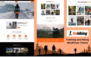 Dehiking - Hiking, Camping and Mountain Guide WordPress Theme