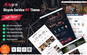 Gogrin - Bicycle Service WordPress Theme